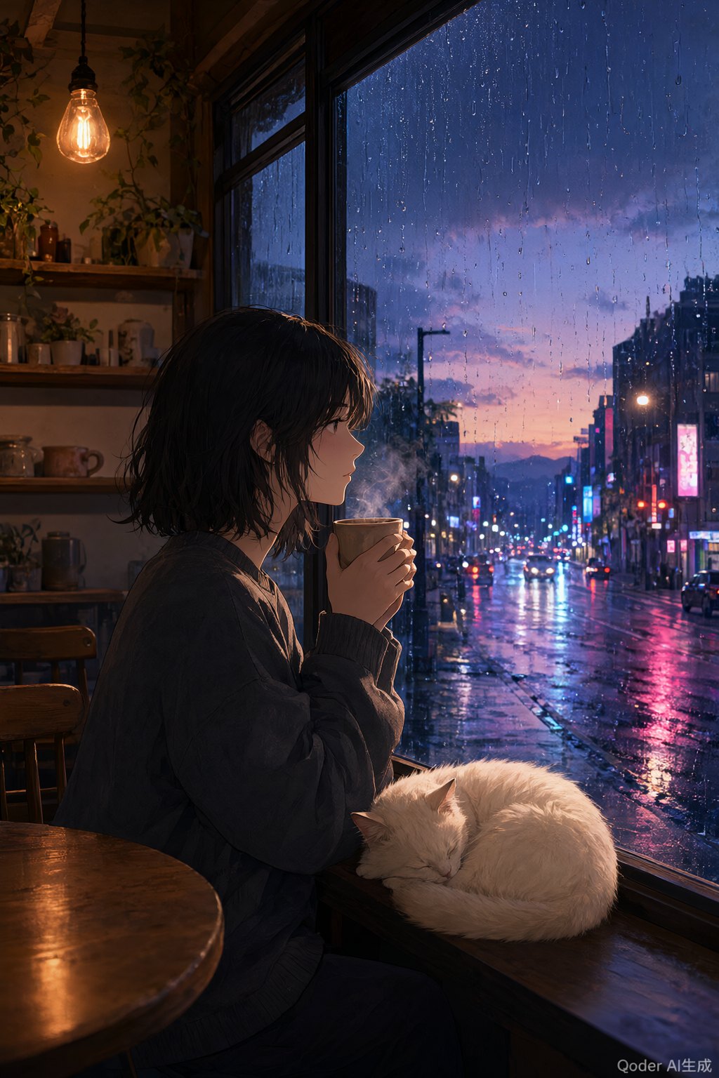 《雨停之后，城市慢了下来》封面